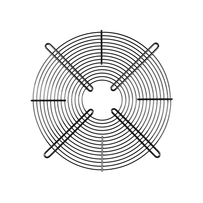 Outer rotor flat fan guard with 200-630mm diameter 